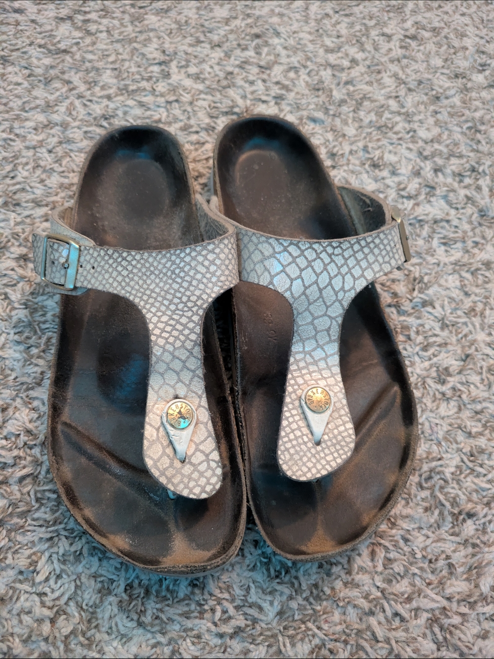 Birkenstock Python Sandal - Picture 1 of 8